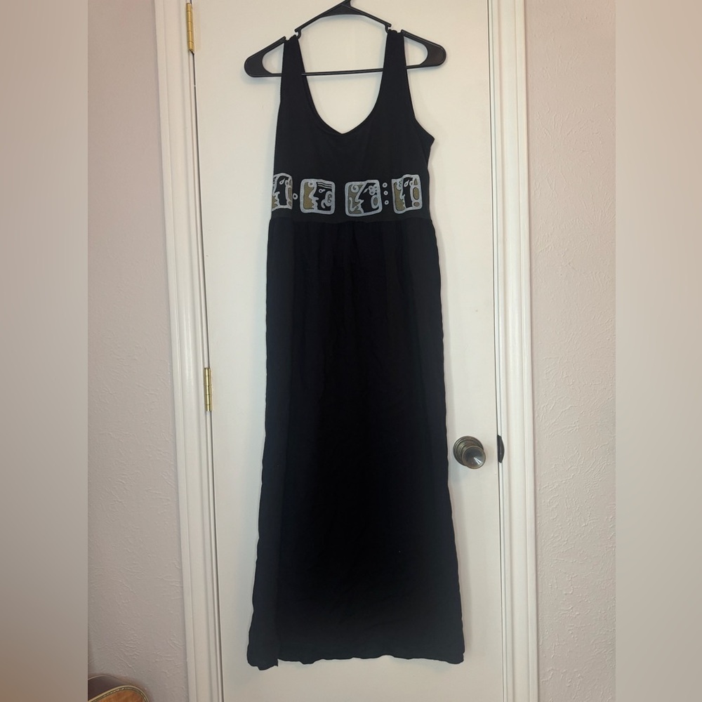 Vintage Black tank top dress